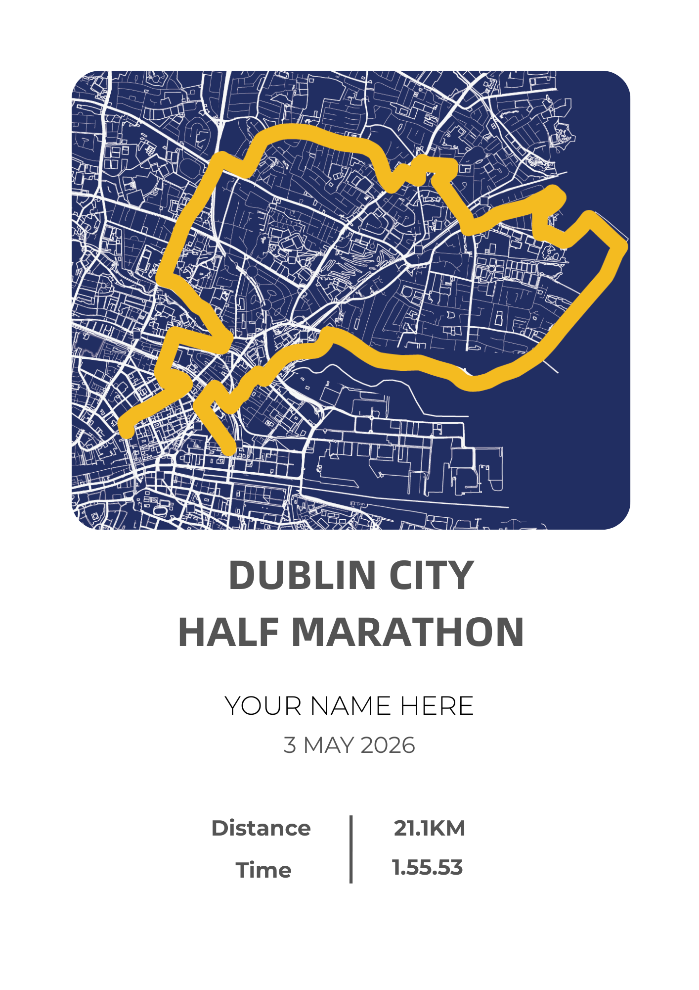 Dublin City Half Marathon 2026