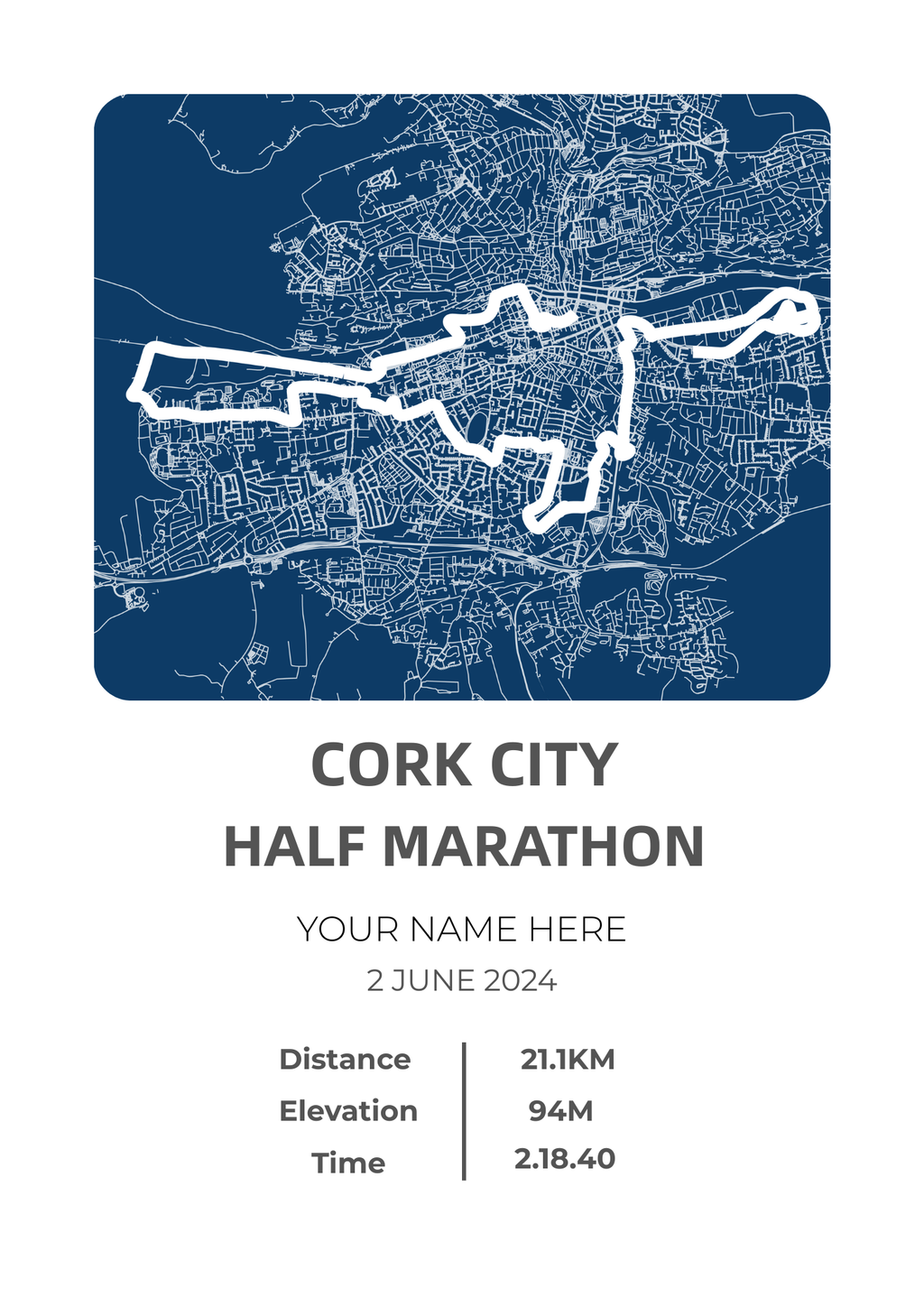 Cork City Half Marathon '24