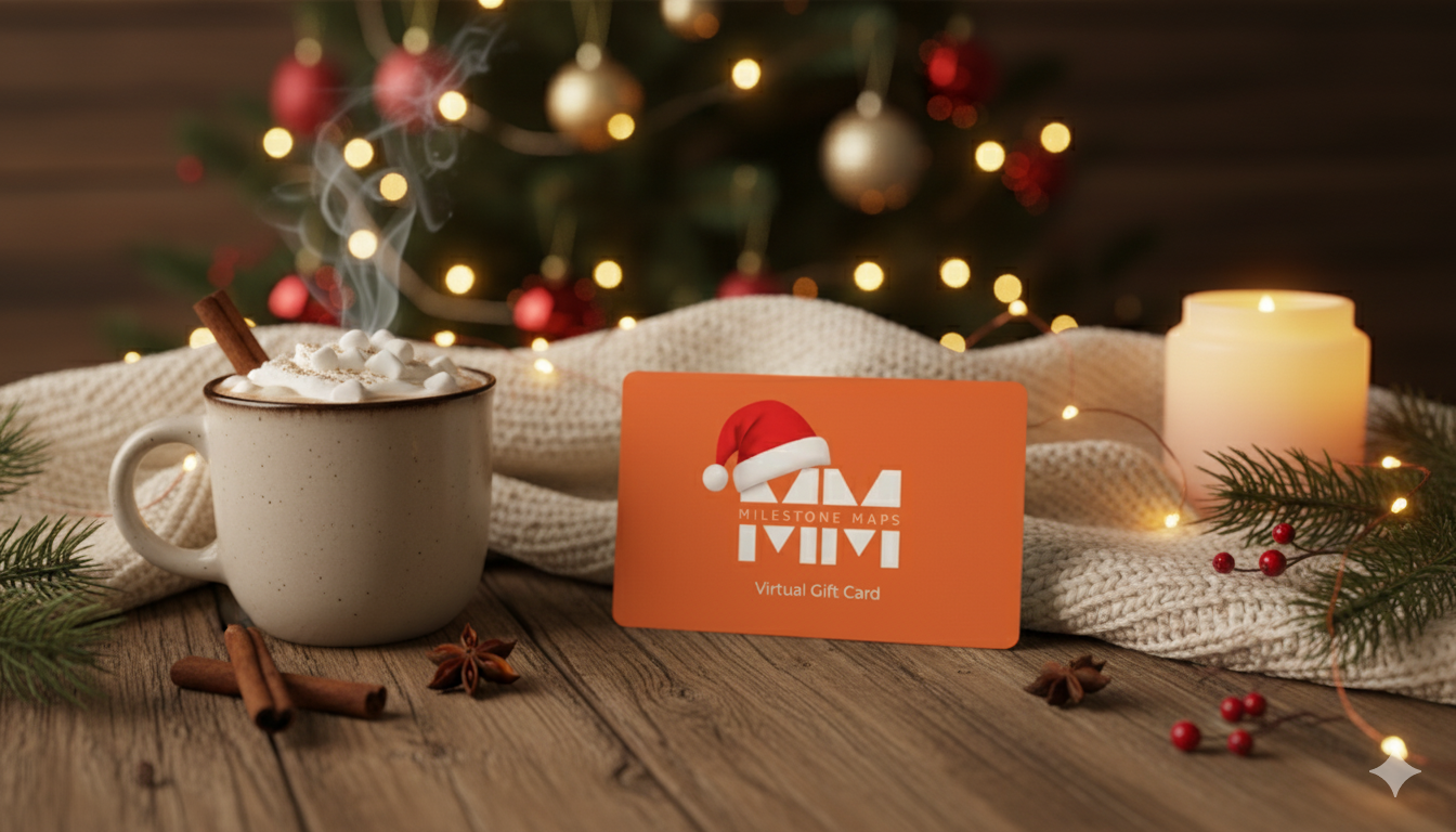 Milestone Maps Gift Card