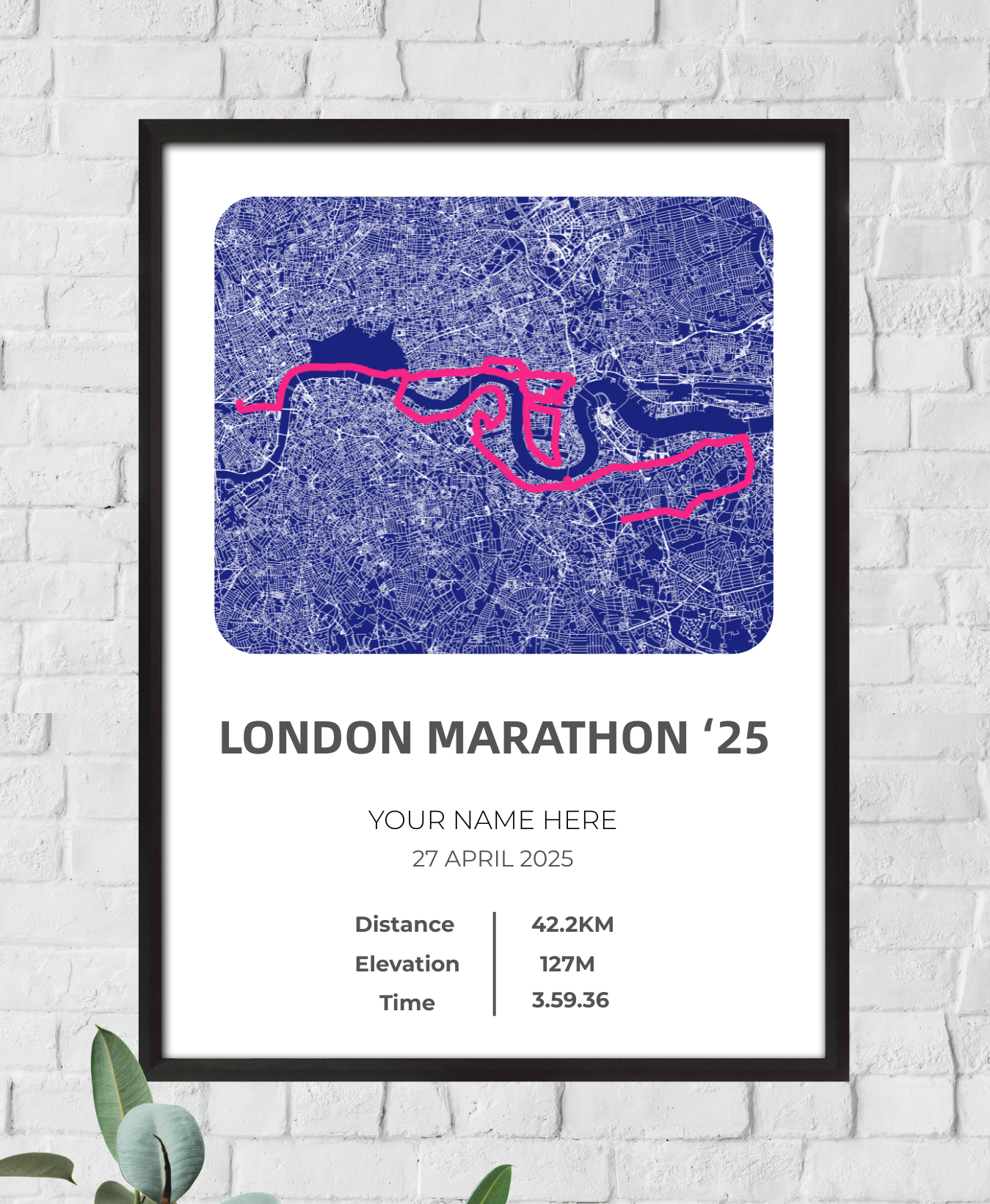 London Full Marathon 2025