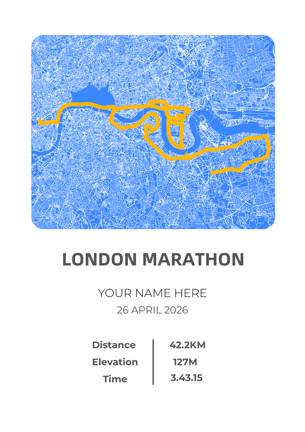 London Full Marathon 2026