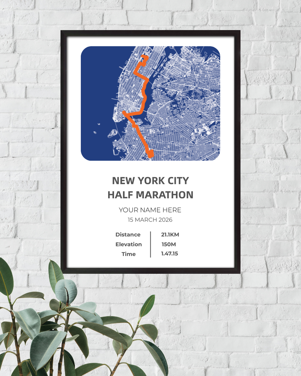 New York City Half Marathon 2026 (Color)