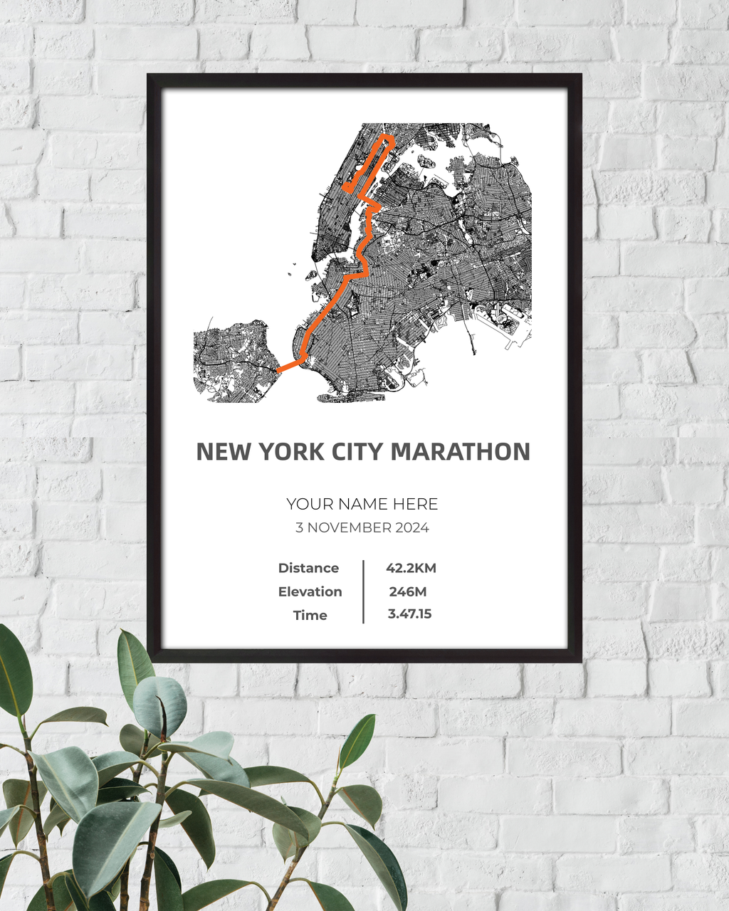 New York City Marathon 2024 (B&W)