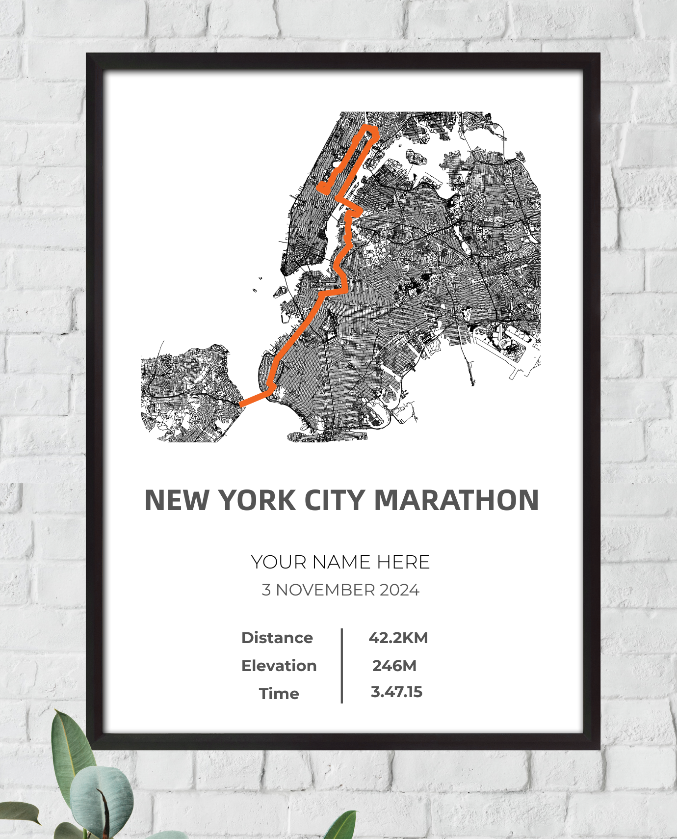 New York City Marathon 2024 (B&W)