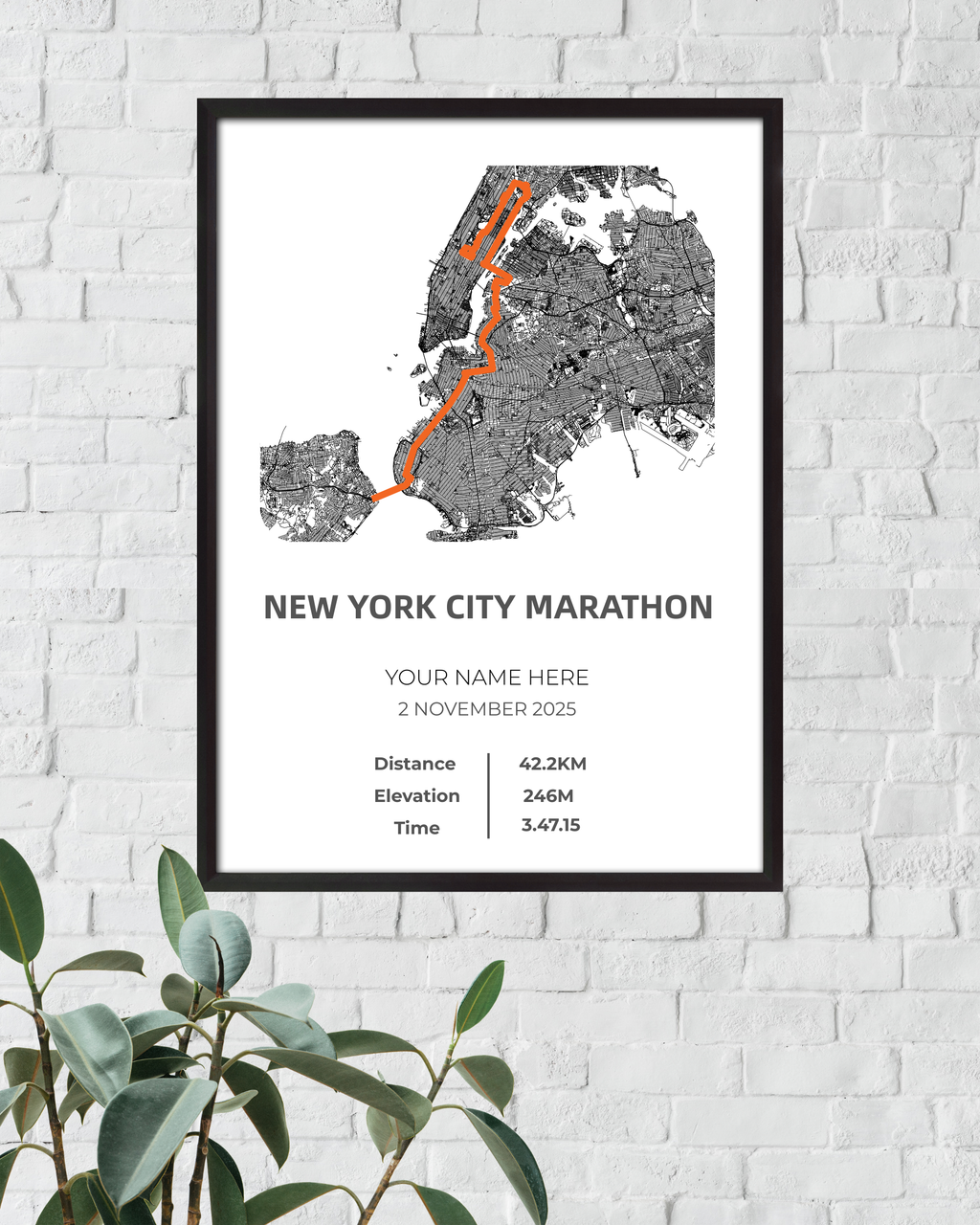 New York City Marathon 2025 (B&W)