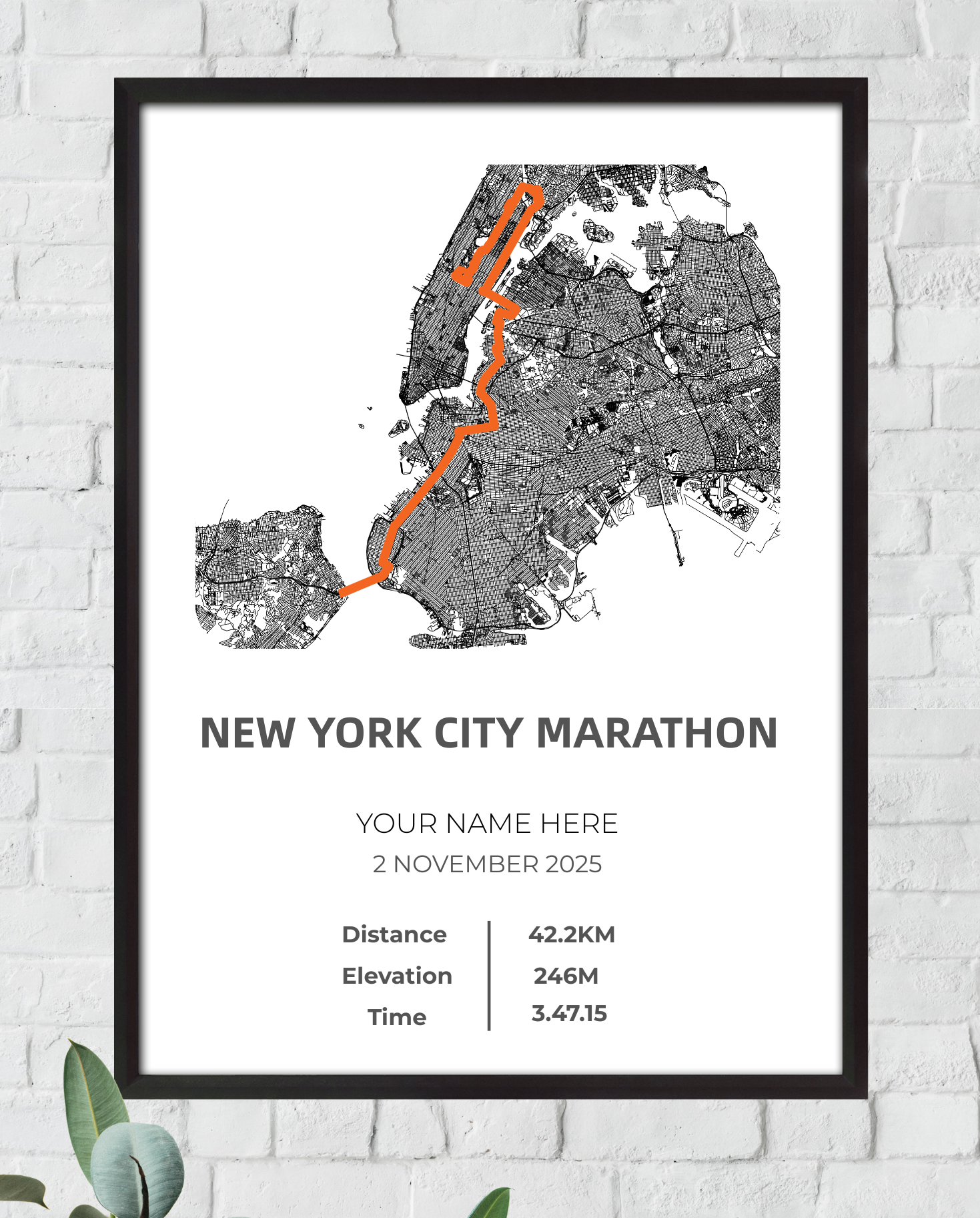 New York City Marathon 2025 (B&W)